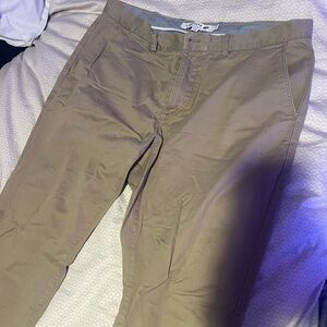 Lacoste Men's Khaki Chinos